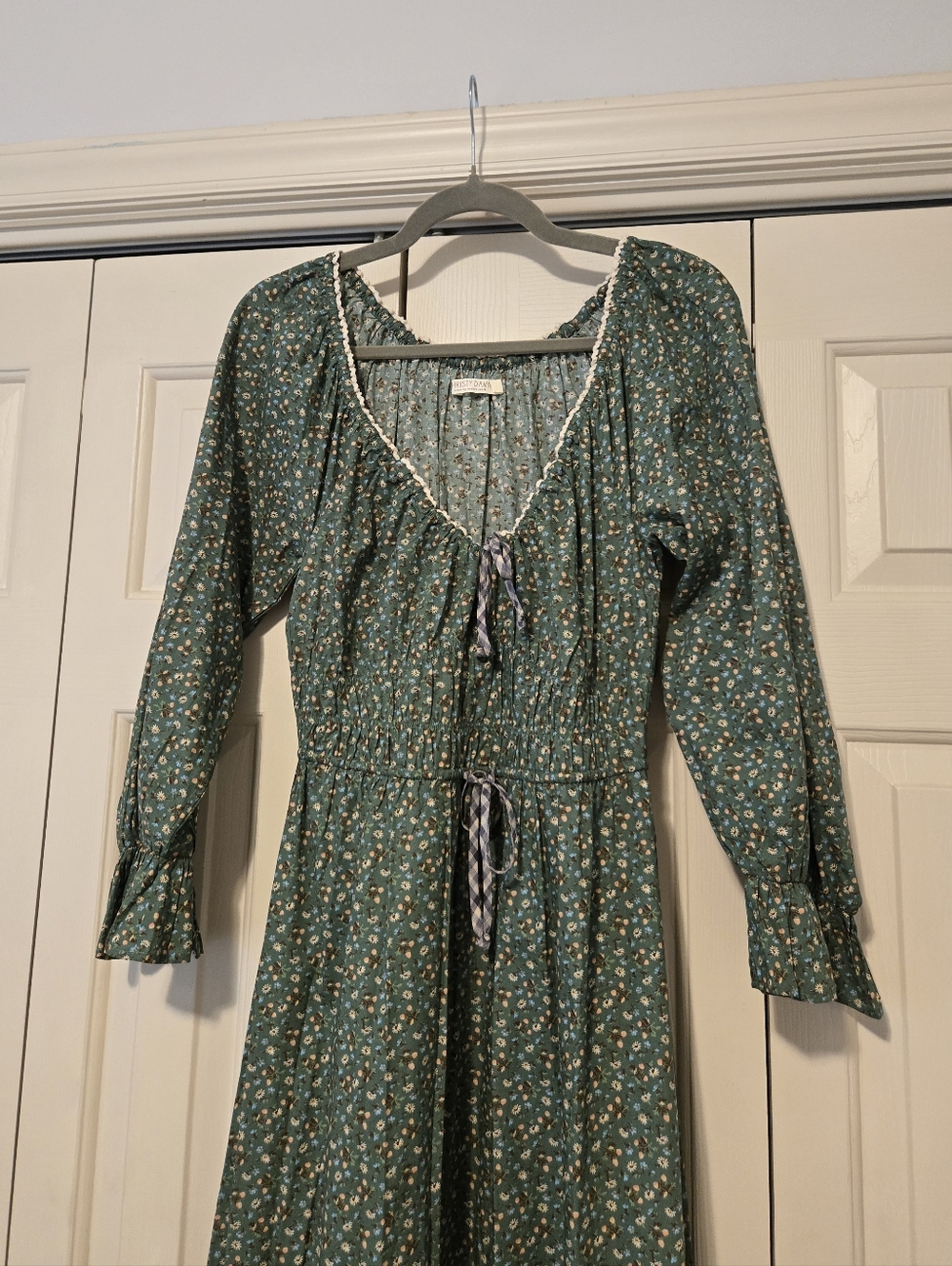 Christy Dawn Raquel Dress In Acorn Forrest - Picture 4 of 10
